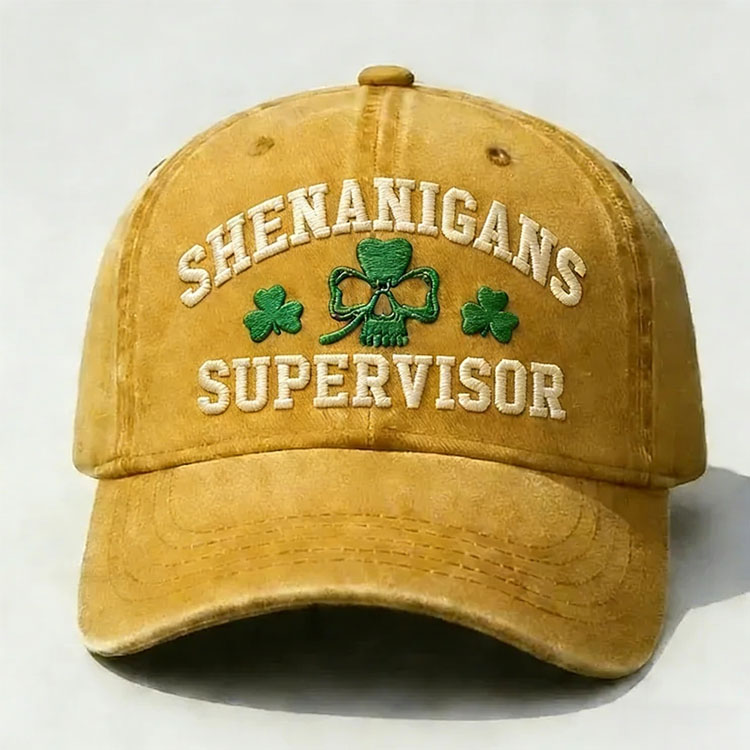 Shenanigans Supervisor Embroidery Cap