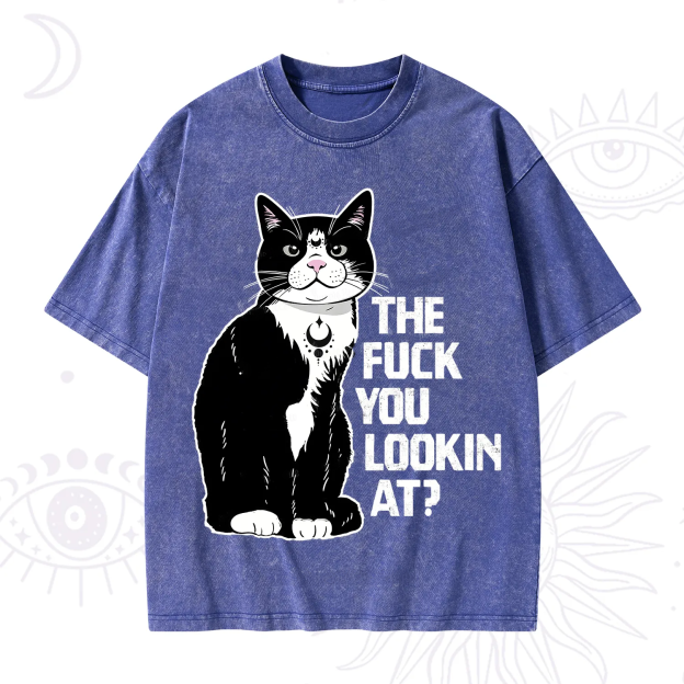The Fuck You Lookin At Washed T-Shirt