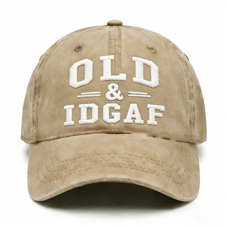 Old & IDGAF Embroidery Cap