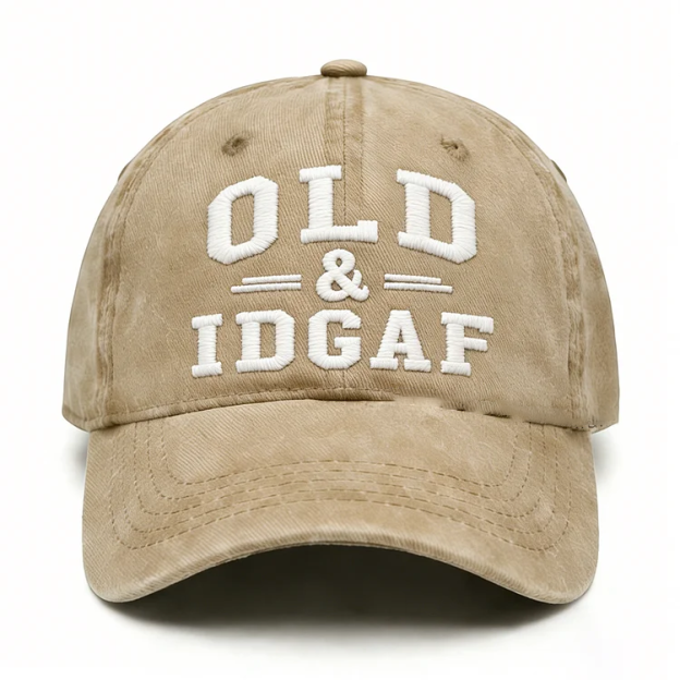 Old & IDGAF Embroidery Cap