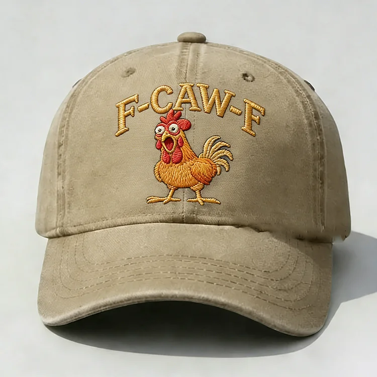 F-Caw-F Embroidery Cap