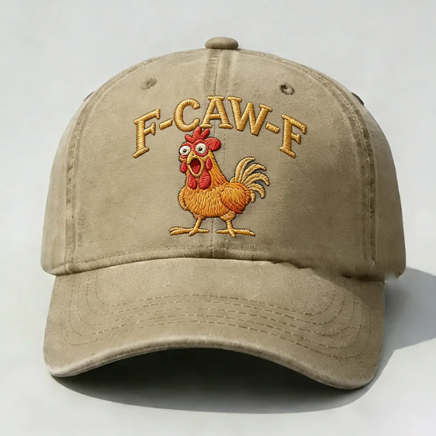 F-Caw-F Embroidery Cap