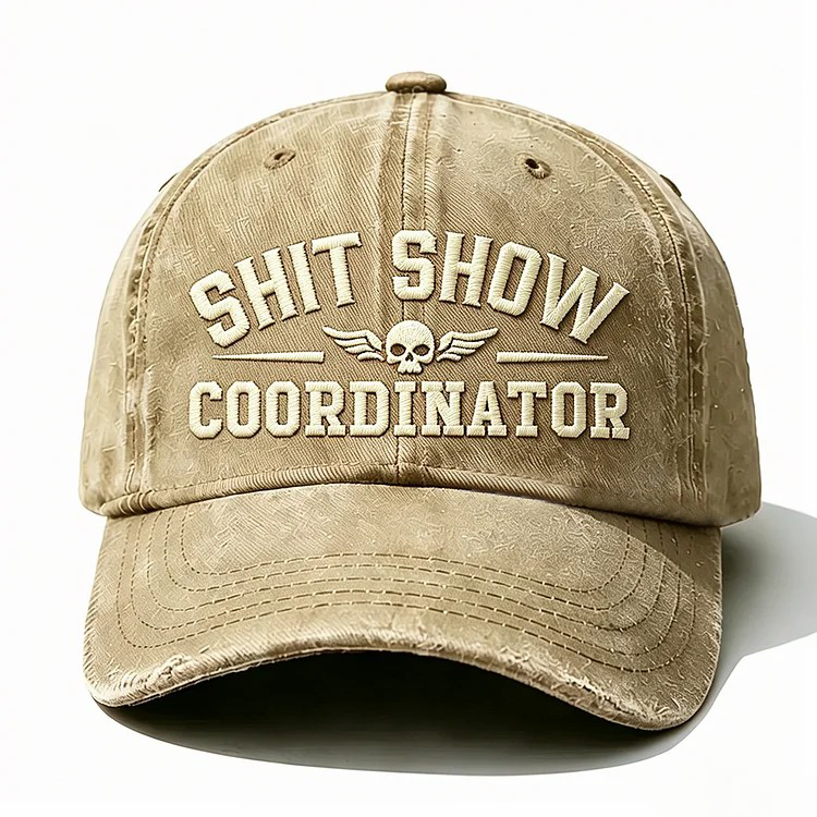 Shit Show Coordinator Embroidery Cap