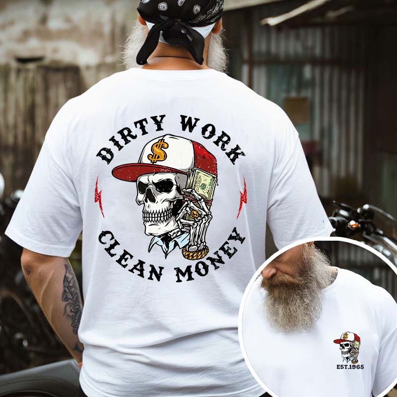 Customize Dirty Work Clean Monkey T-shirts