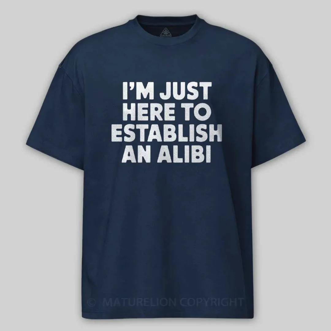 Maturelion Alibi Cotton T-shirt
