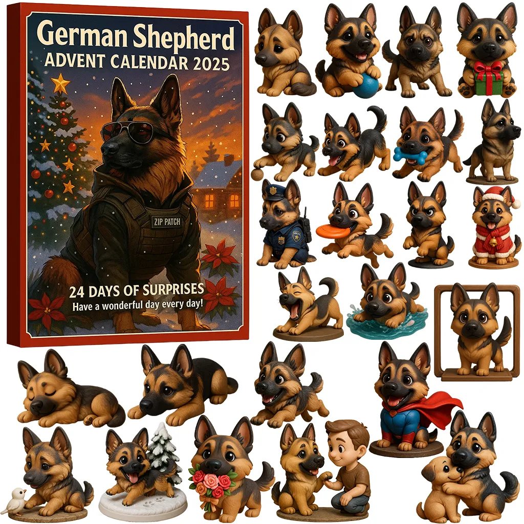 German Shepherd Advent Calendar 2025