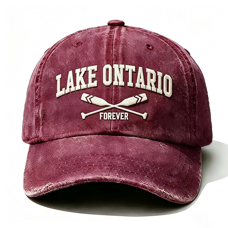 Lake Ontario Forever Embroidery Cap