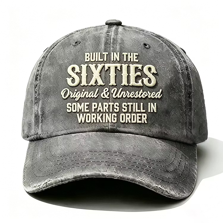Built In The Sixties Original & Unrestored Embroidery Cap