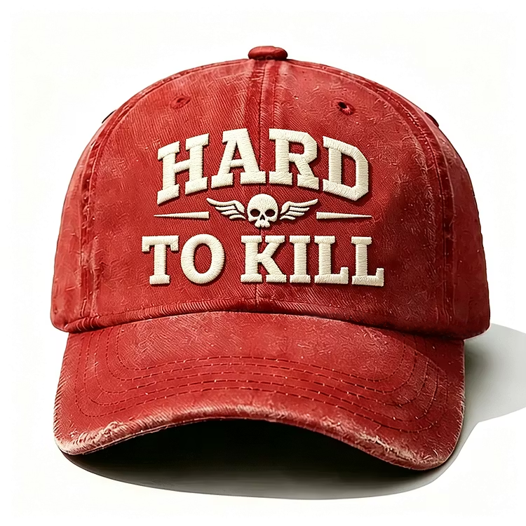 Hard To Kill Embroidery Cap