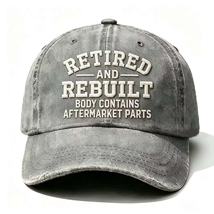 Retired And Rebuilt Body Contains Aftermarket Parts Embroidery Cap
