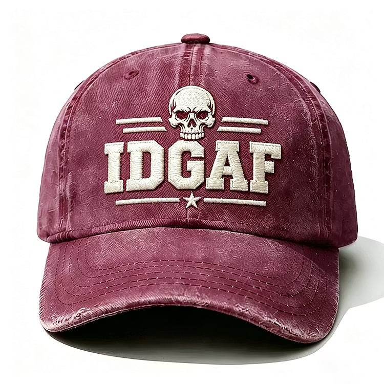 IDGAF Embroidery Cap