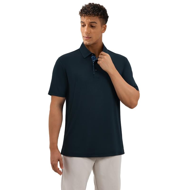 ⚡Hot Sales 49% OFF🔥3-Pack Men's Polo Shirts – Soft Breathable Cotton, Comfortable Short Sleeve Casual Fit