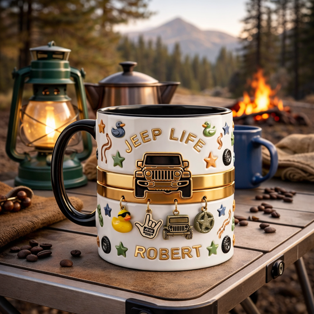 Personalized Off Road Coffee Accent Mug