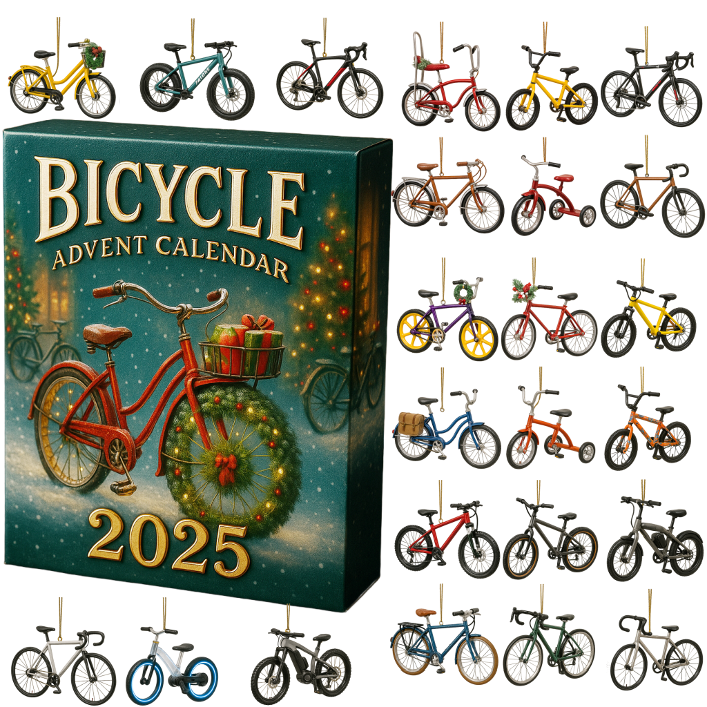 Bicycle Themed Advent Calendar 2025