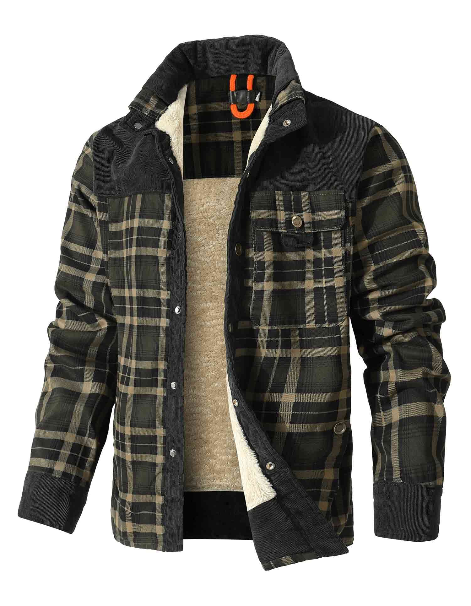 The Sherpa Flannel Jacket That Keeps You Warm Without the Bulk