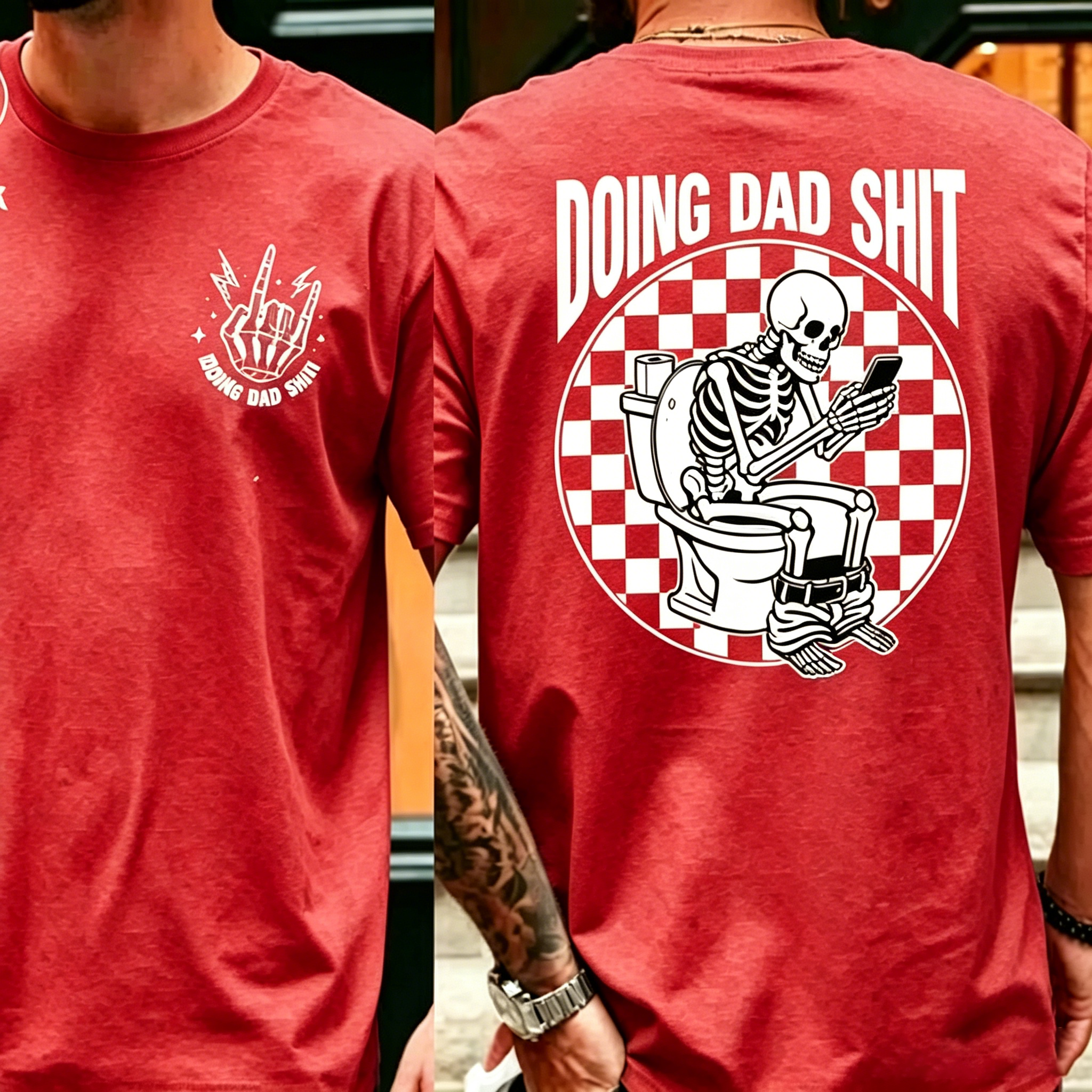 Fresh Take On Doing Dad Sh!t Humorous T-Shirt