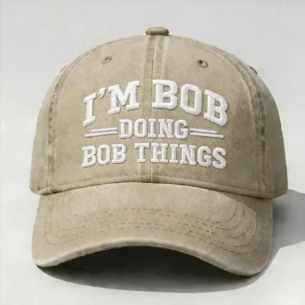 I’M DOING THINGS” Custom Name Embroidery Cap – Personalized Attitude Hat