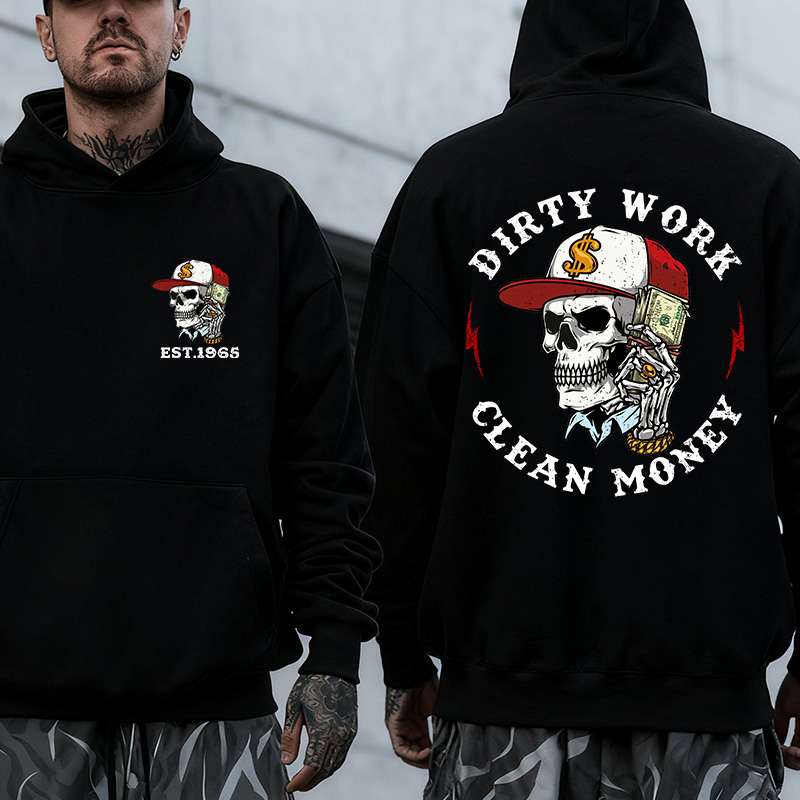 Customize Dirty Work Clean Monkey T-shirts