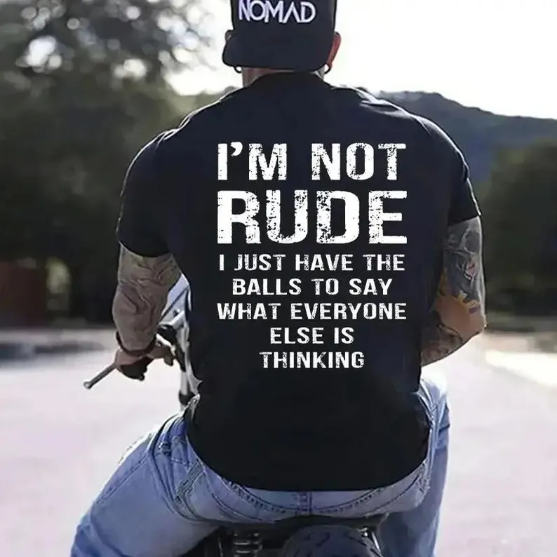 I'm Not Rude Social Anxiety T-Shirt