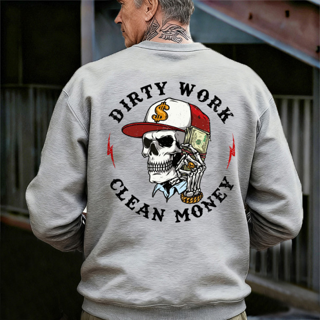 Customize Dirty Work Clean Monkey T-shirts