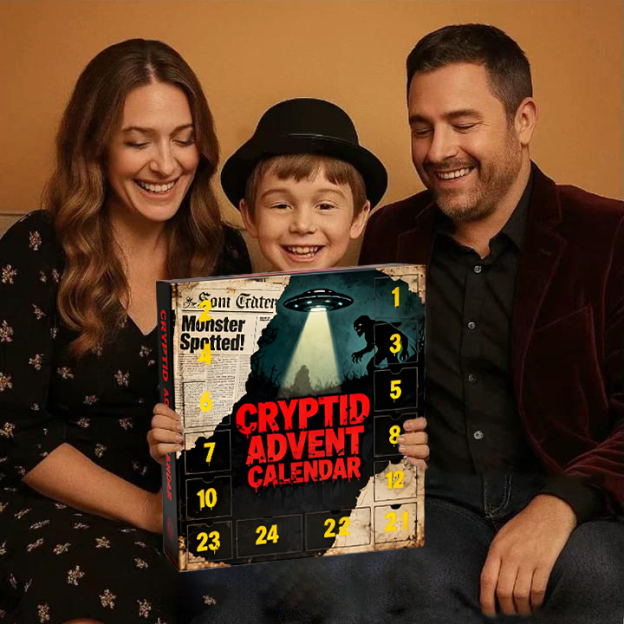 🦍🛸2025 Cryptid Advent Calendar - Unbox the Unknown This Christmas 🎁👽