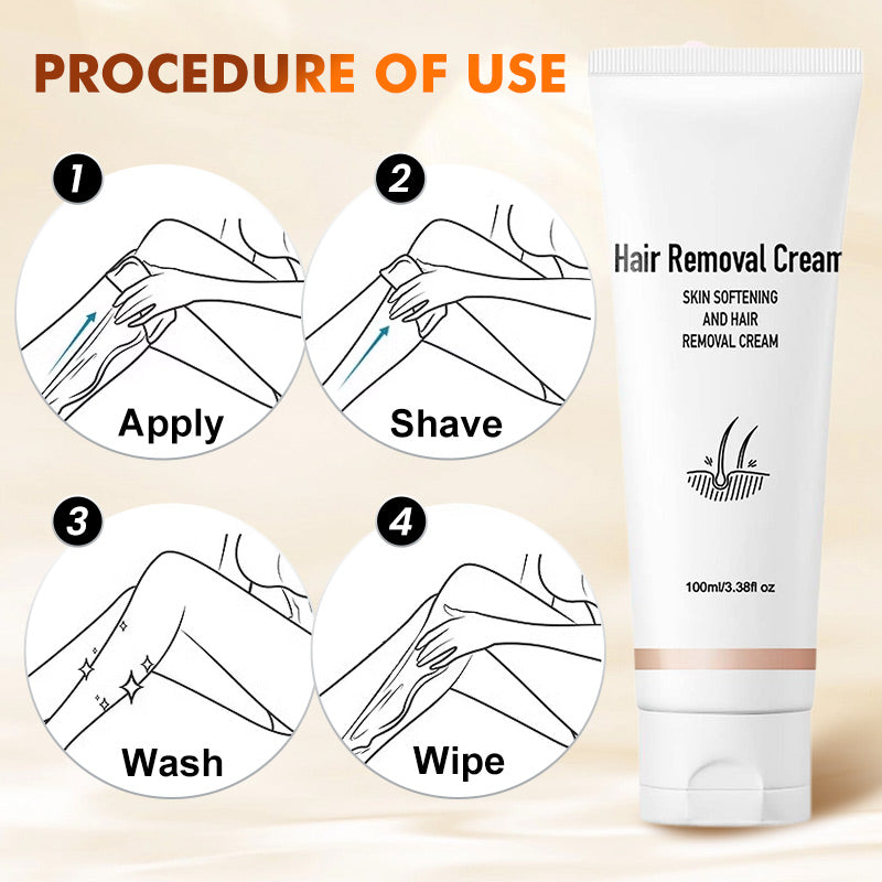 Versatile Aromatic Mild Formula Hair Removal Cream