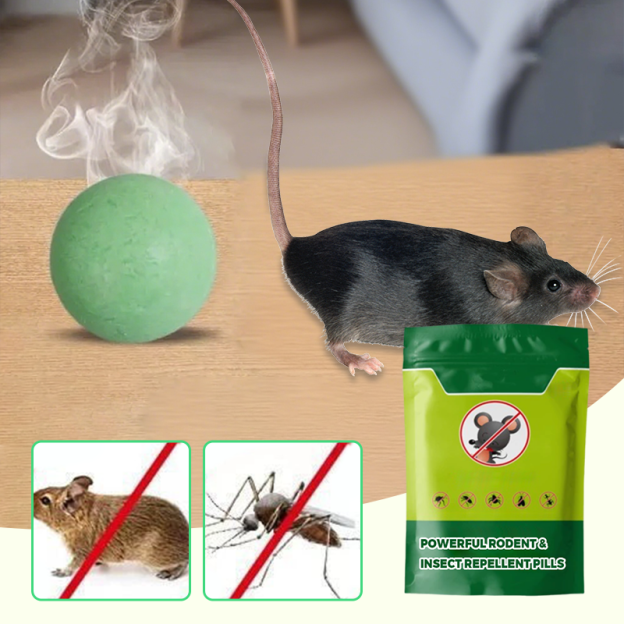 🔥Powerful Rodent & Insect Repellent Pills