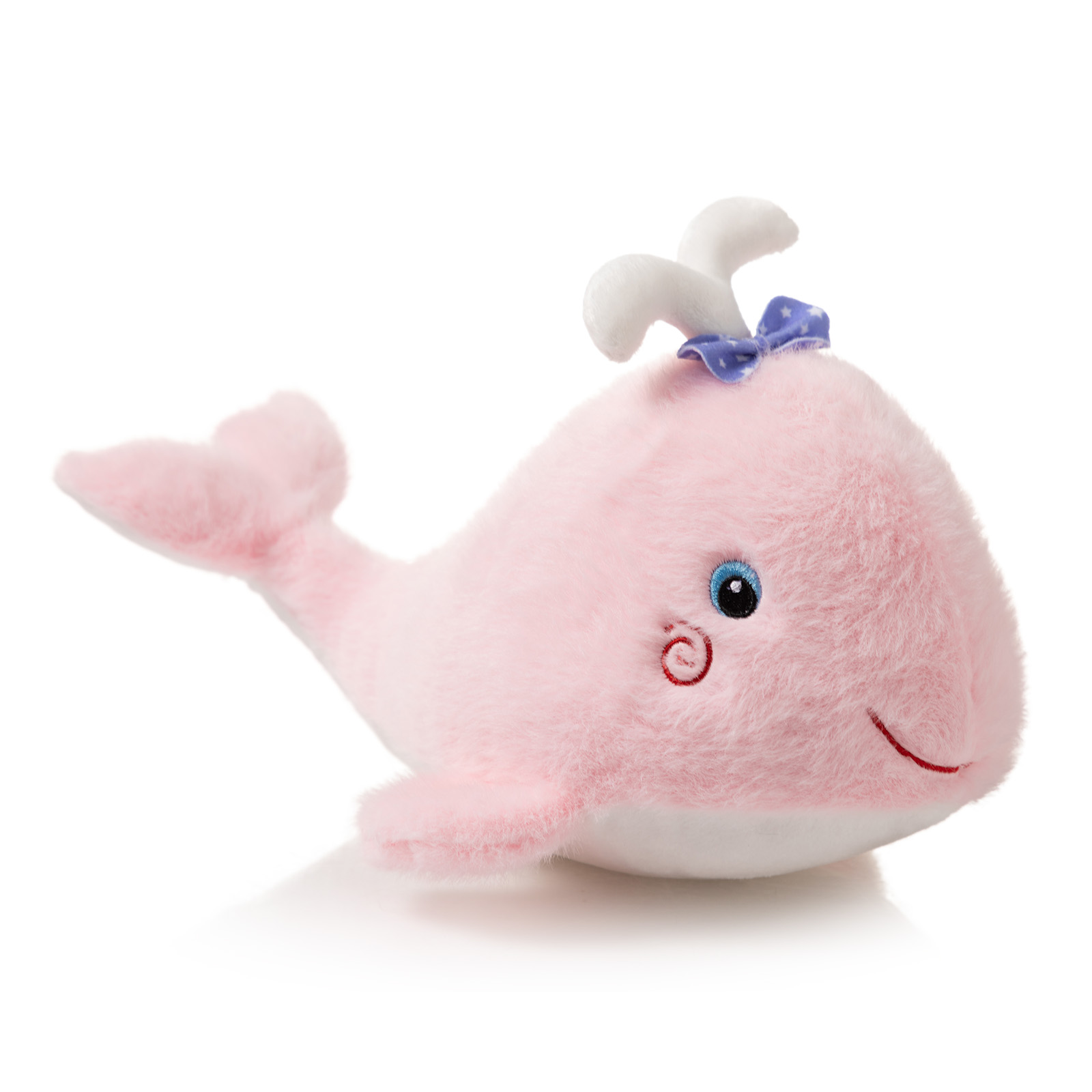 10 Inch Pink Whale Plush