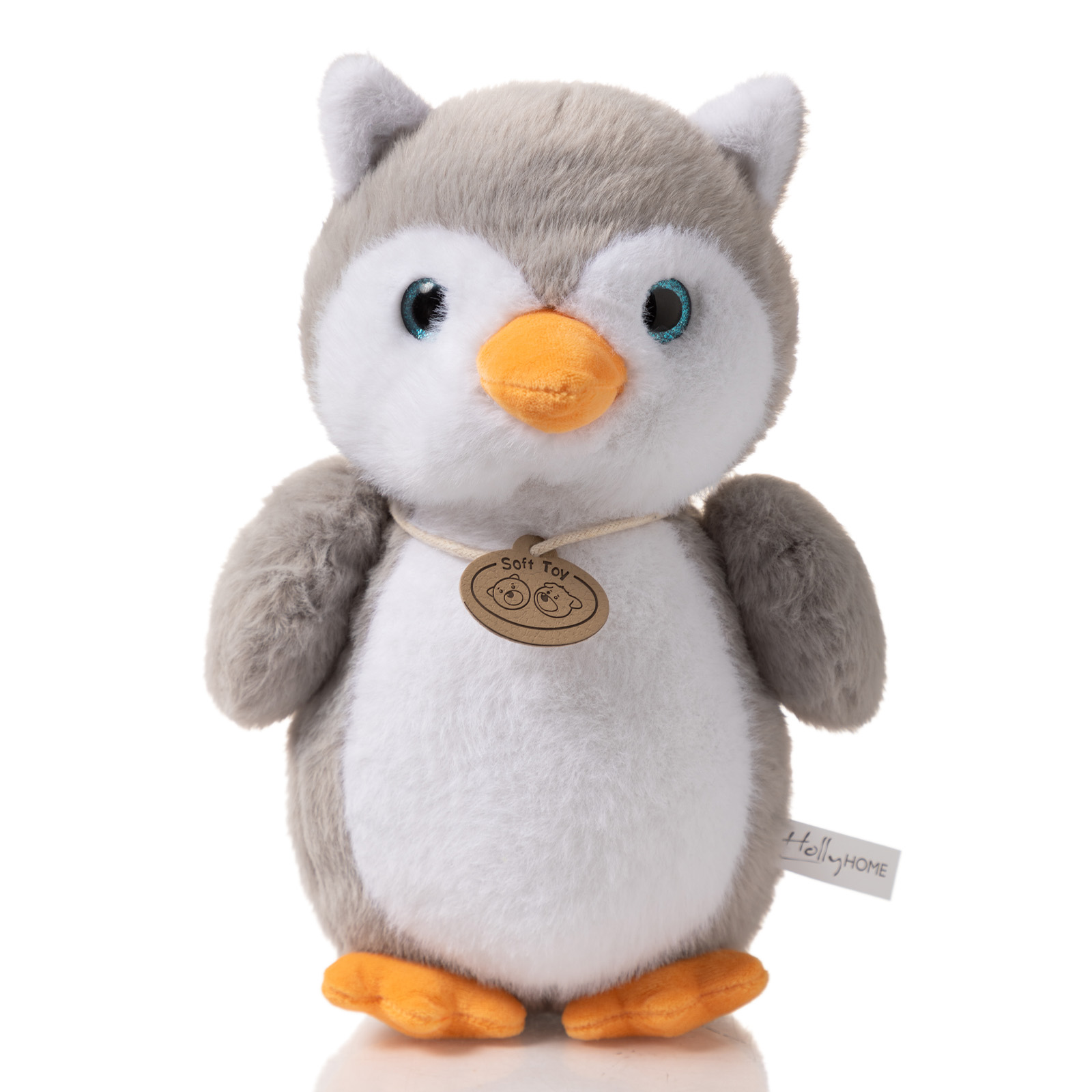 10 Inch 5 Asst Animal plush Penguin,Piggy,Duck,Owl,Elephant 