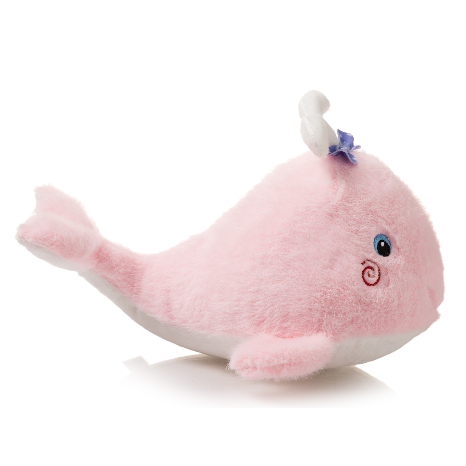 10 Inch Pink Whale Plush