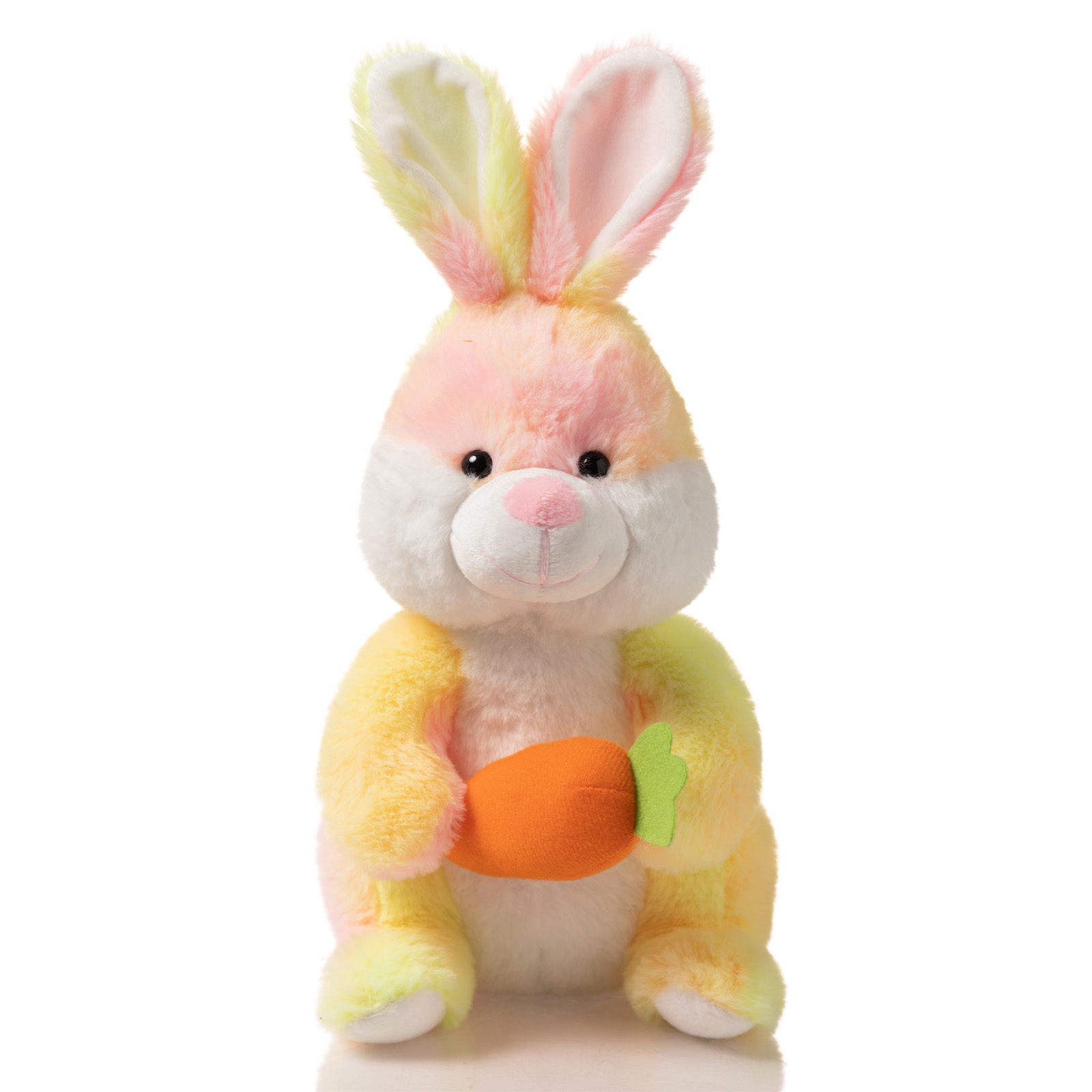 22cm H Tiedye Rabbit with Carrot