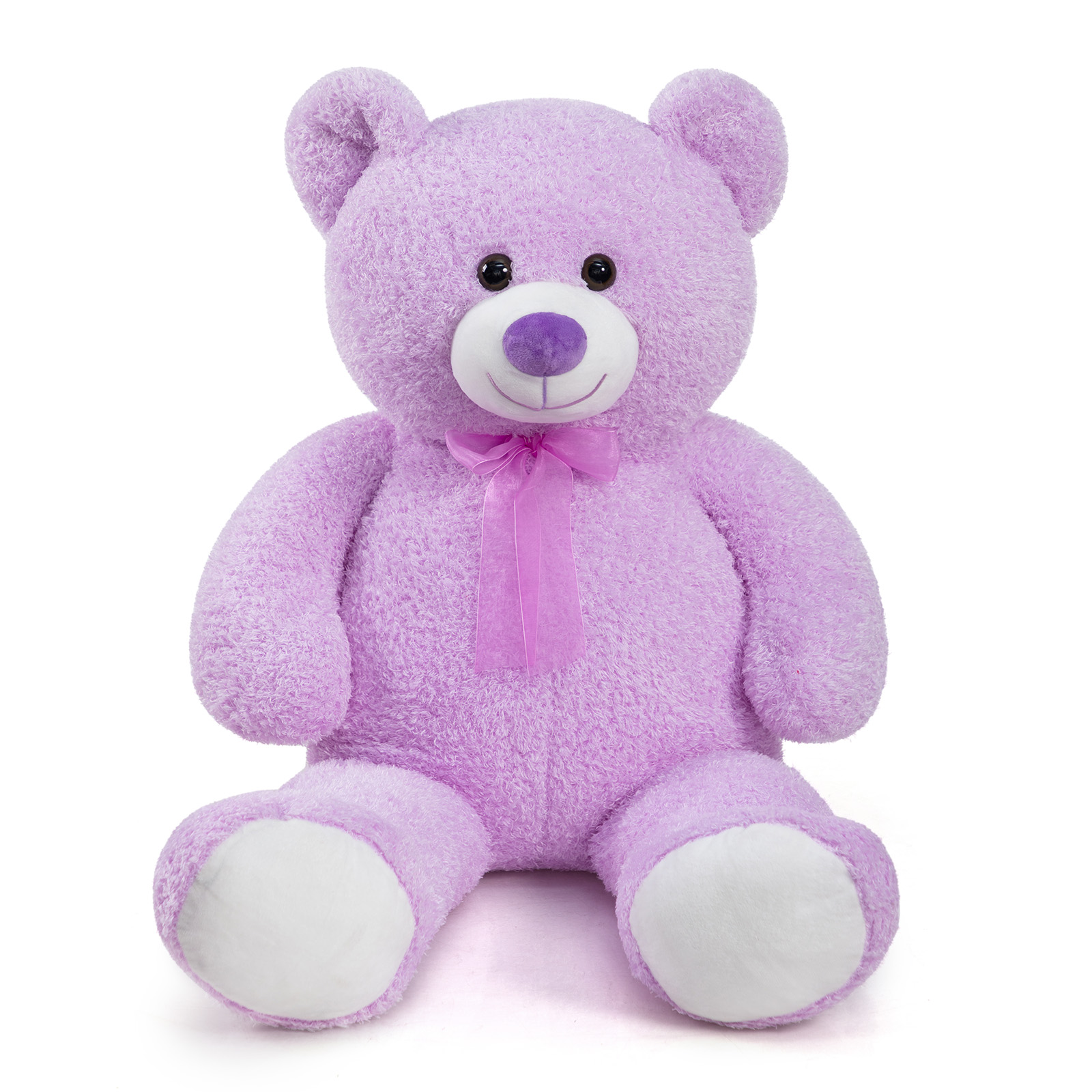 Pink & Purple Plush Bear