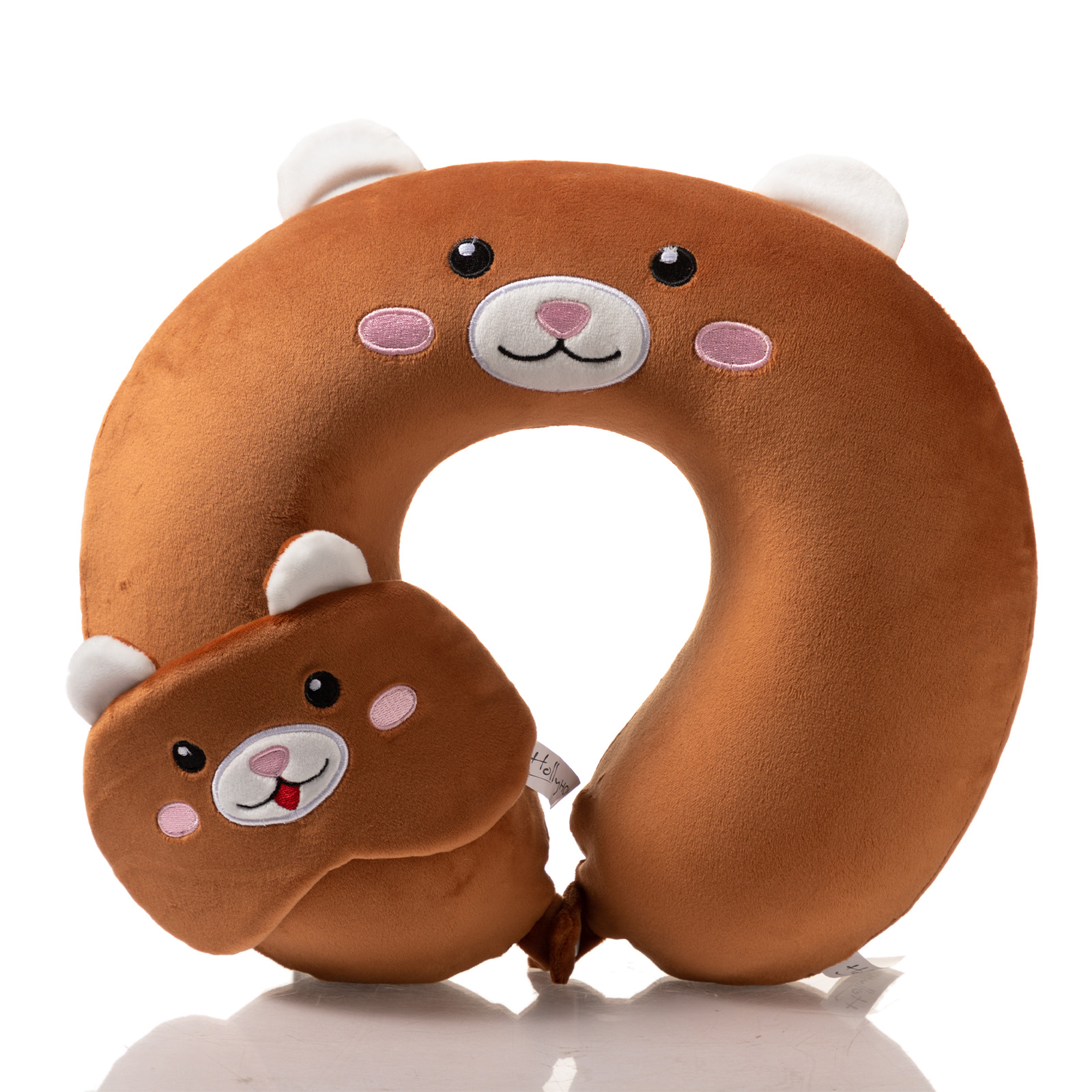 30CM Memory Foam Headrest +Eye Mask 