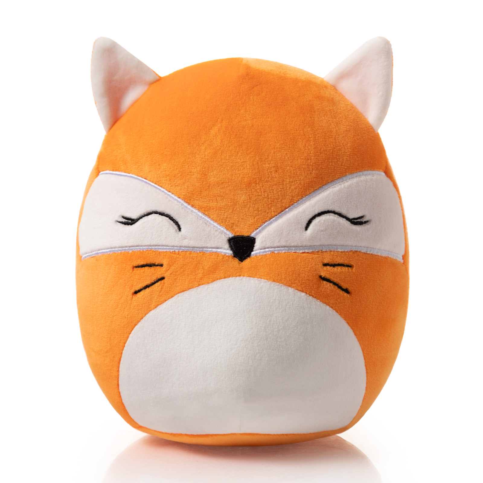 8-Inch Squishing Plush Owl, Butterfly, Chicken, Cat, Fox, Capybara