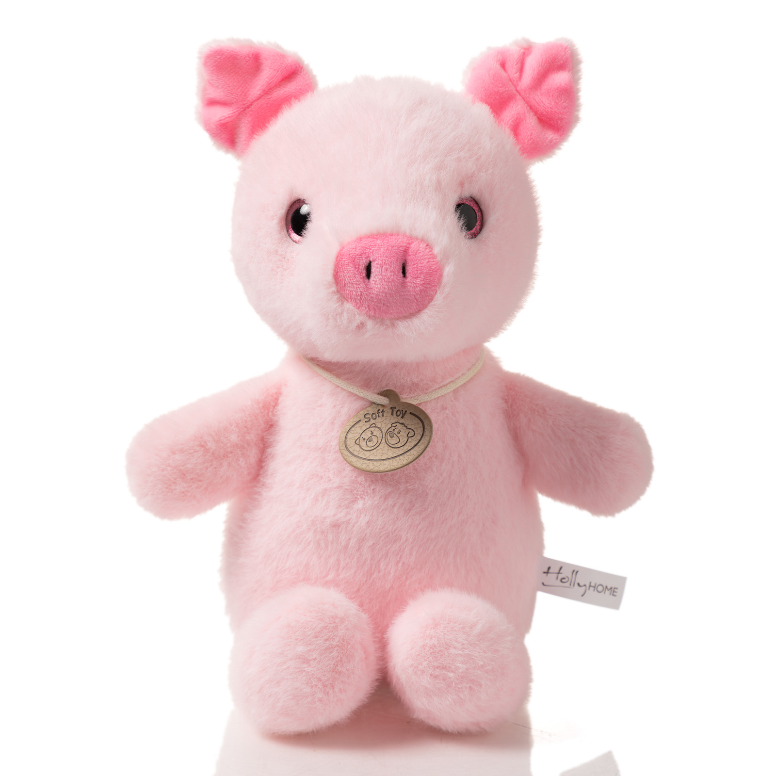 10 Inch 5 Asst Animal plush Penguin,Piggy,Duck,Owl,Elephant 