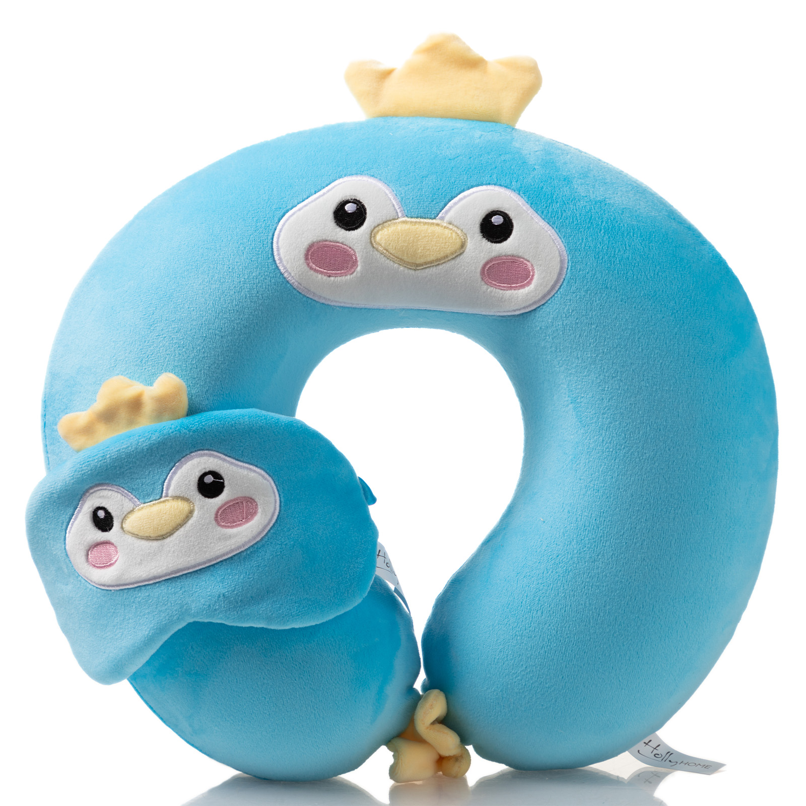 30CM Memory Foam Headrest +Eye Mask 