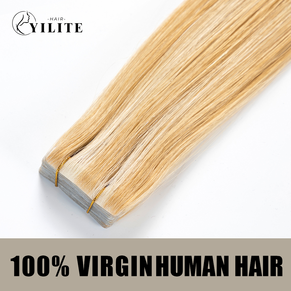 YILITE Seamless Injected Hand-Tied Invisible Tape In Hair