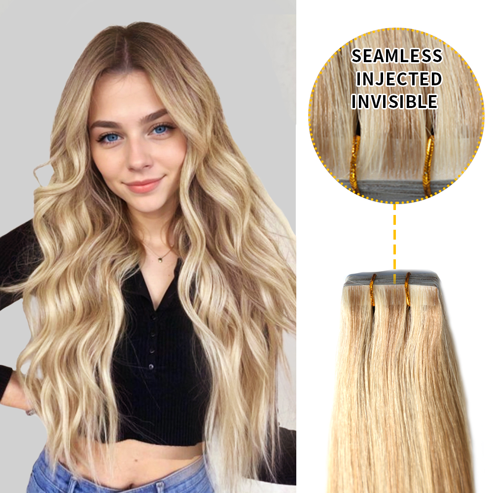 hand tied human hair wefts