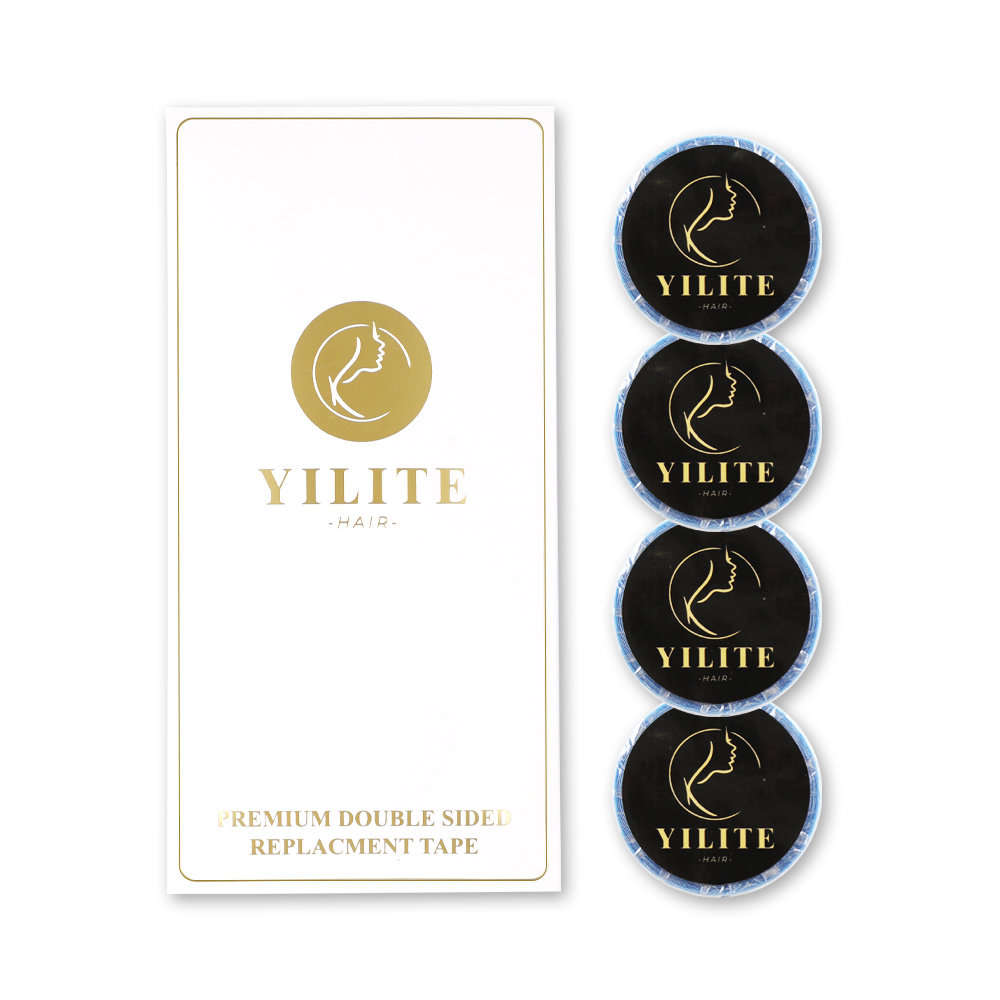 YILITE Replacement Tape for Hair Extensions Bule Tape (1PC/274 x 0.8 cm/108 x 0.3 inch)