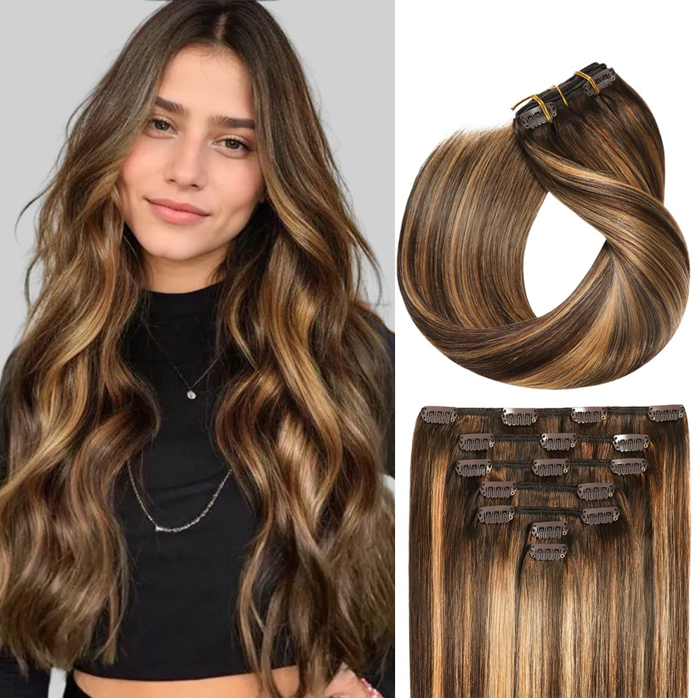 16 clip in human hair extensions hotsell