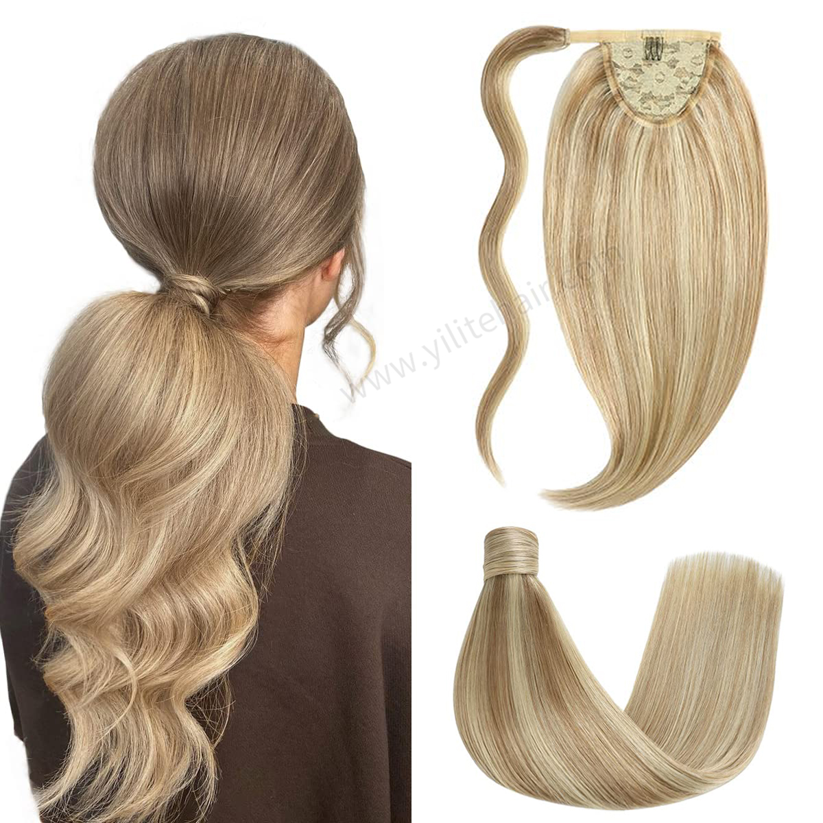 12 ponytail extension best sale