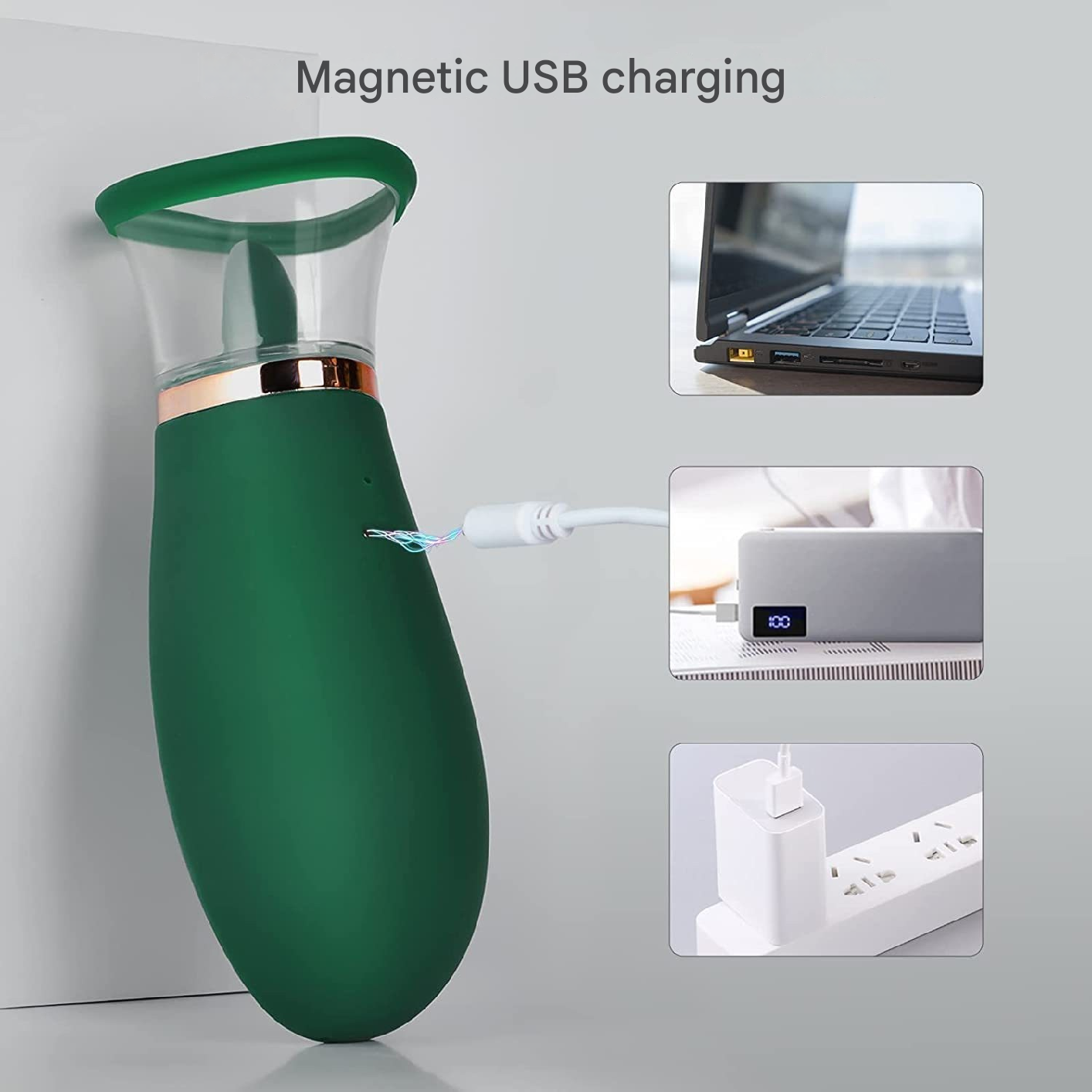 3 Sucking 9 Licking Modes Nipples Clit Sucking Vibrator