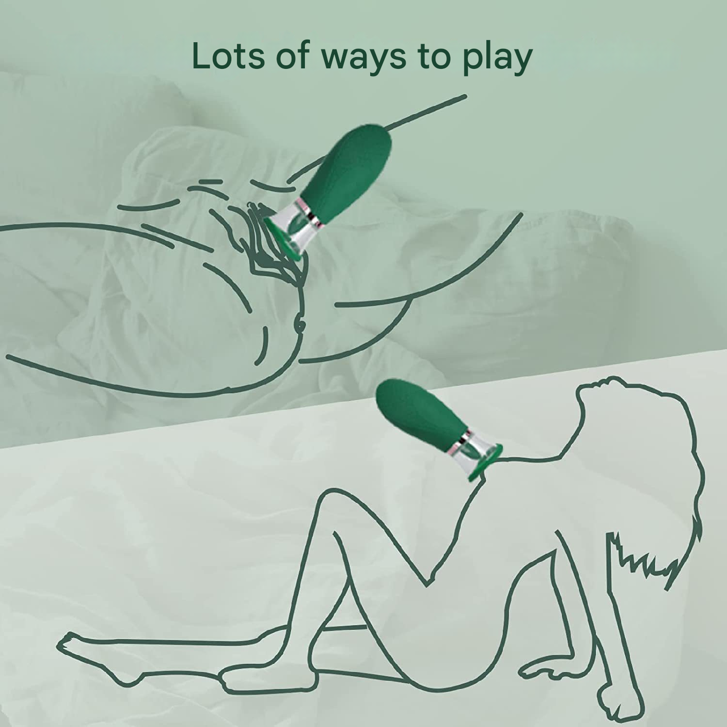 3 Sucking 9 Licking Modes Nipples Clit Sucking Vibrator