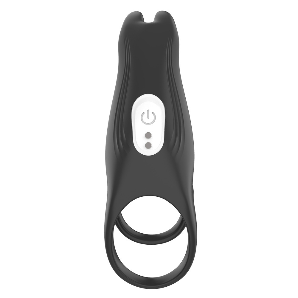 BLACK FOX Remote Control Vibrating Girth Enhancer Penis Sleeve & Clit Stimulator