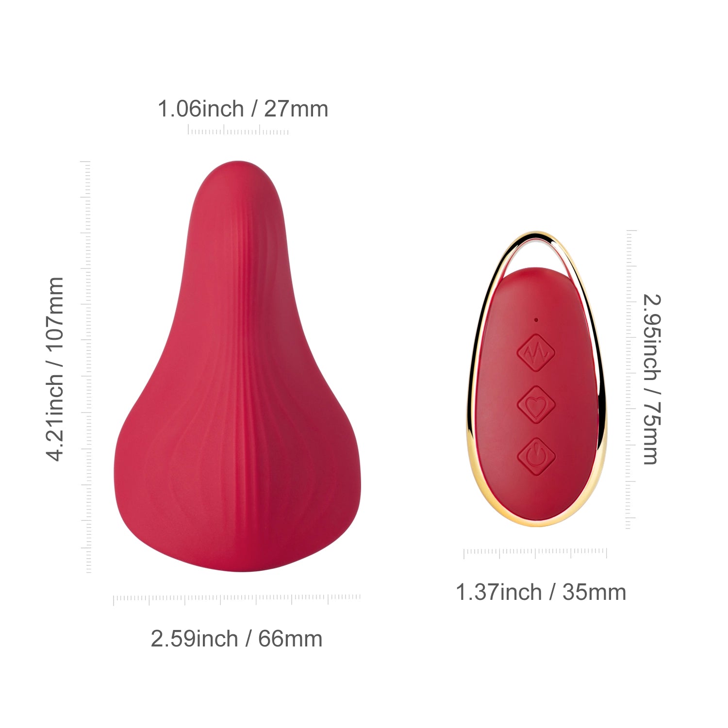 Remote Control Wearable Pantie Vibrator