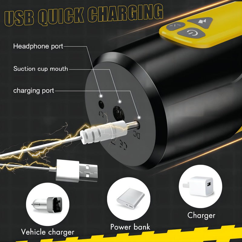 Automatic Male Thrusting Rotating Masturbators Cup