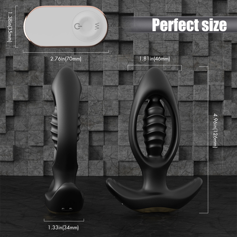 Hollowed Anal Vibrator & Prostate Massager
