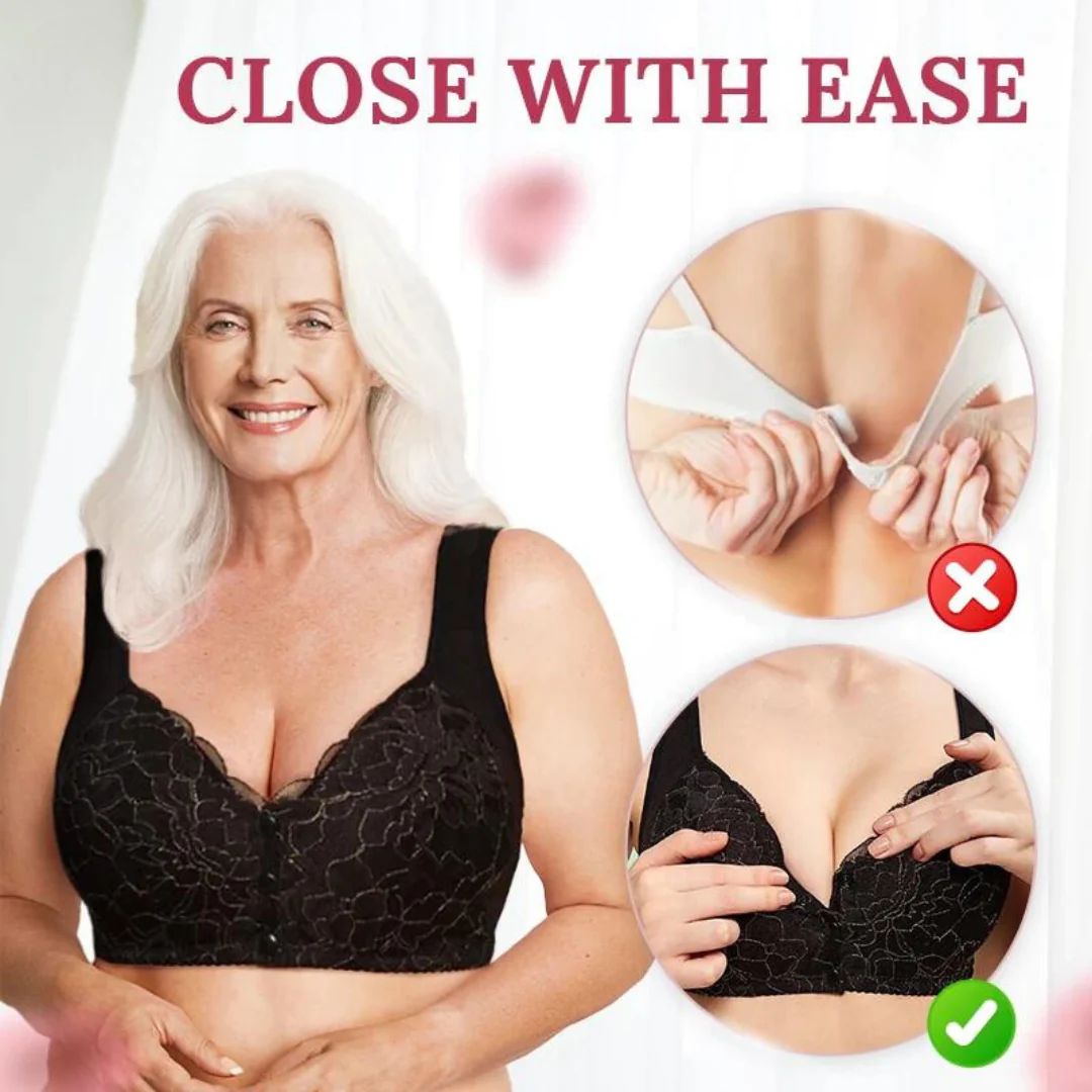 💥LAST DAY 80% OFF💥, 🤩A 68-Yr-old granny made a bra for elderly ladies  that is popular all around the world 🙌🎁 🛒Get 80% OFF👇invilift.us/frontease2