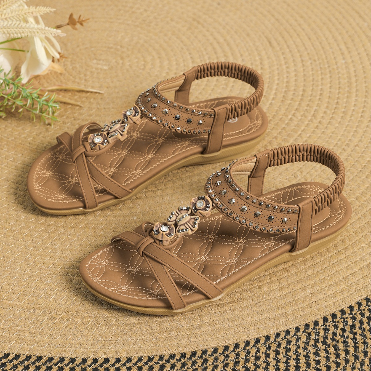 Womens Sandals Shoes Comfort Walking with Non Slip on Casual  Shoes