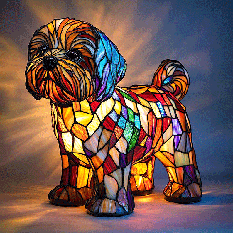 Shih Tzu Lamp